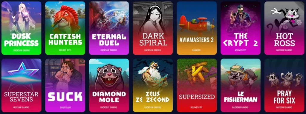 Aperçu de la page d’affiliation Celsius Casino